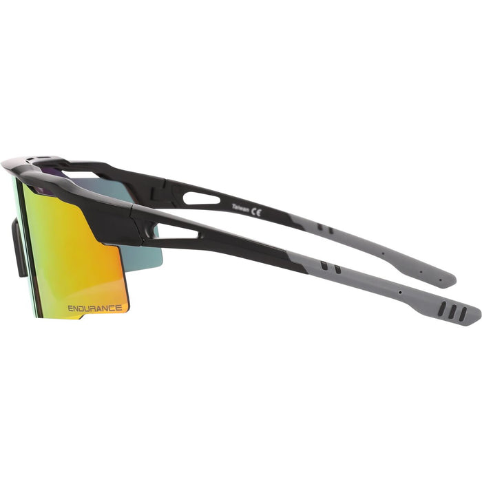 ENDURANCE Alberto Half-Frame Sports Glass Accessories 5187 Scarlet Ibis