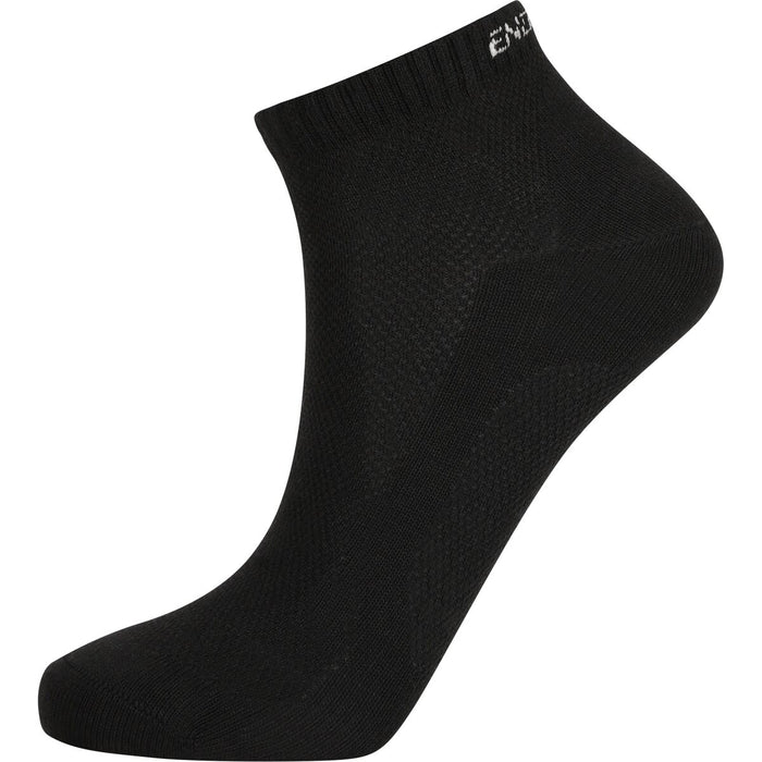 ENDURANCE Alcudia Viscose (Bamboo) Low Cut Run Socks 3-Pack Socks 1001 Black