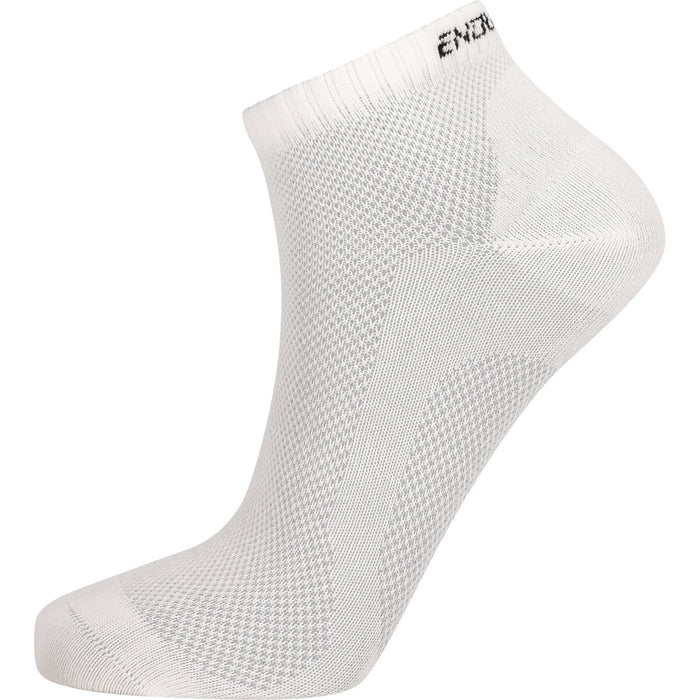 ENDURANCE Alcudia Viscose (Bamboo) Low Cut Run Socks 3-Pack Socks 1002 White