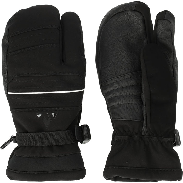 WHISTLER Allegro 3 Finger Ski Gloves Gloves 1001A Black