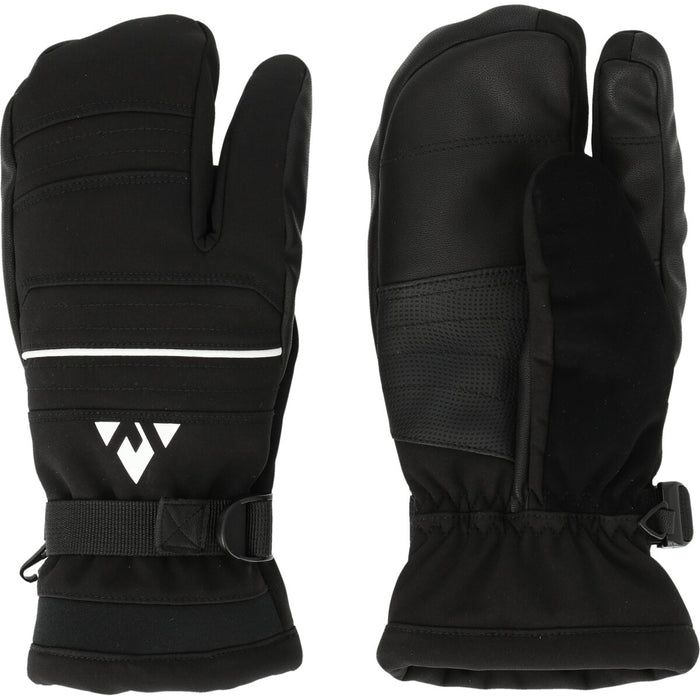 WHISTLER Allegro 3 Finger Ski Gloves Gloves 1001 Black