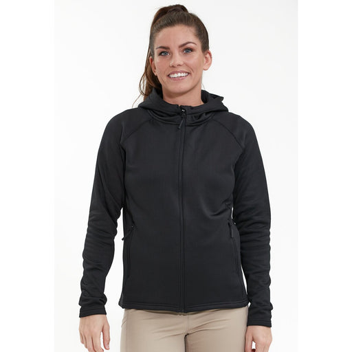 ENDURANCE Almaty W Power Stretch Full Zip Midlayer 1001 Black