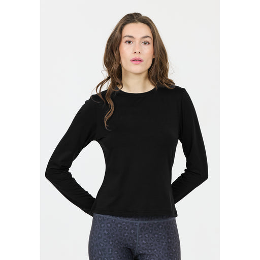 ATHLECIA Almi V2 W L/S Tee T-shirt 1001 Black