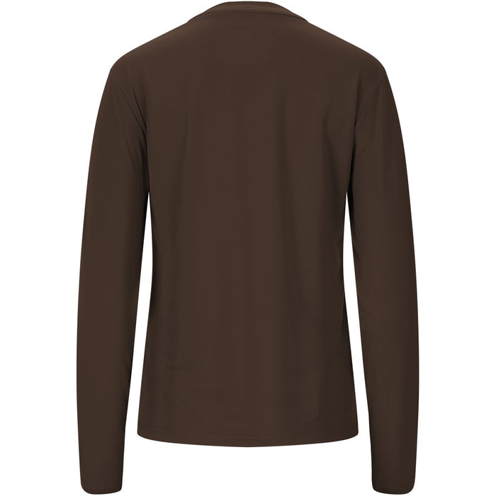 ATHLECIA Almi V2 W L/S Tee T-shirt 1294 Chocolate Torte