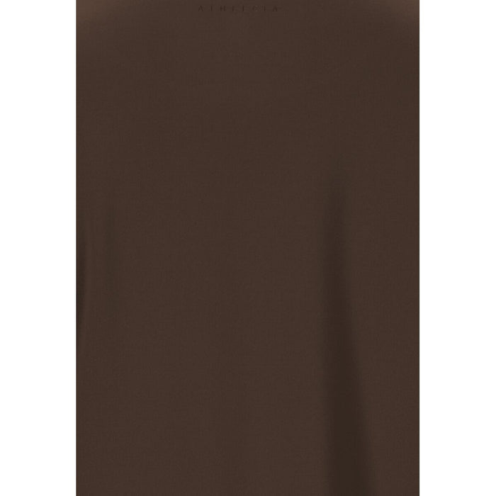 ATHLECIA Almi V2 W L/S Tee T-shirt 1294 Chocolate Torte