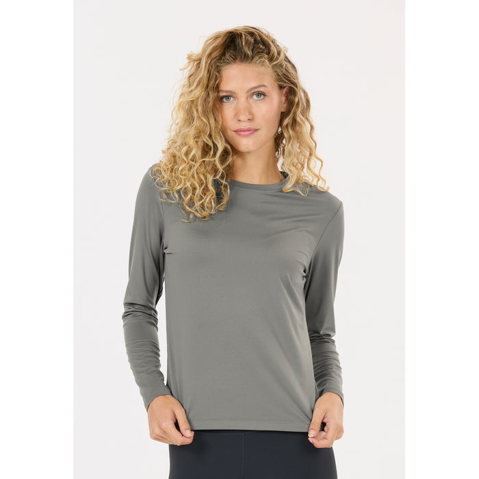 ATHLECIA Almi V2 W L/S Tee T-shirt 3219 Sedona Sage