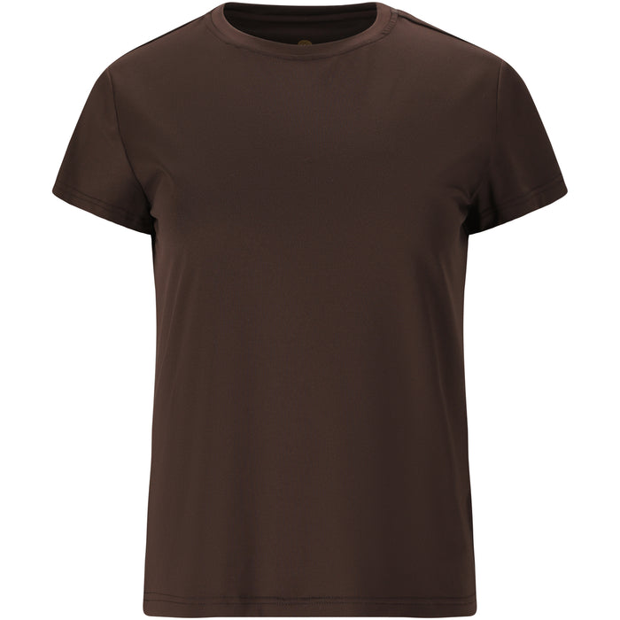 ATHLECIA Almi V2 W S/S Tee T-shirt 1294 Chocolate Torte
