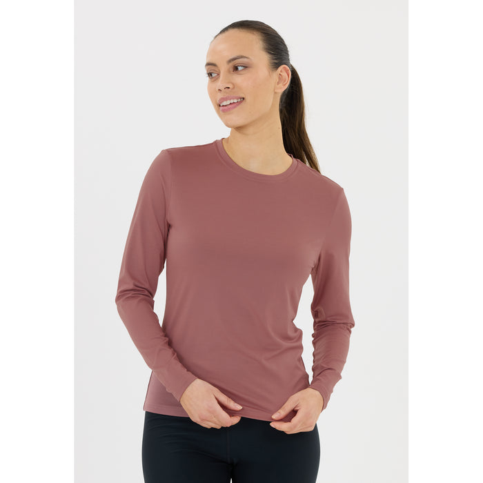 ATHLECIA Almi W L/S Tee T-shirt 4321 Rose Taupe