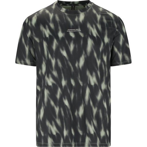 VIRTUS Altoni M AOP Tee T-shirt P3896 Green Northern Lights