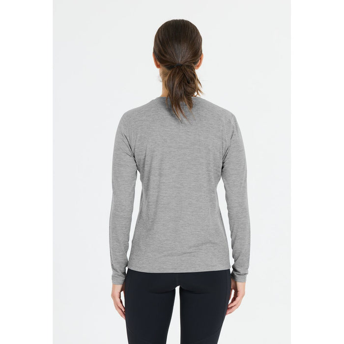 ENDURANCE Alvaly W Melange L/S Tee T-shirt 1005 Light Grey Melange