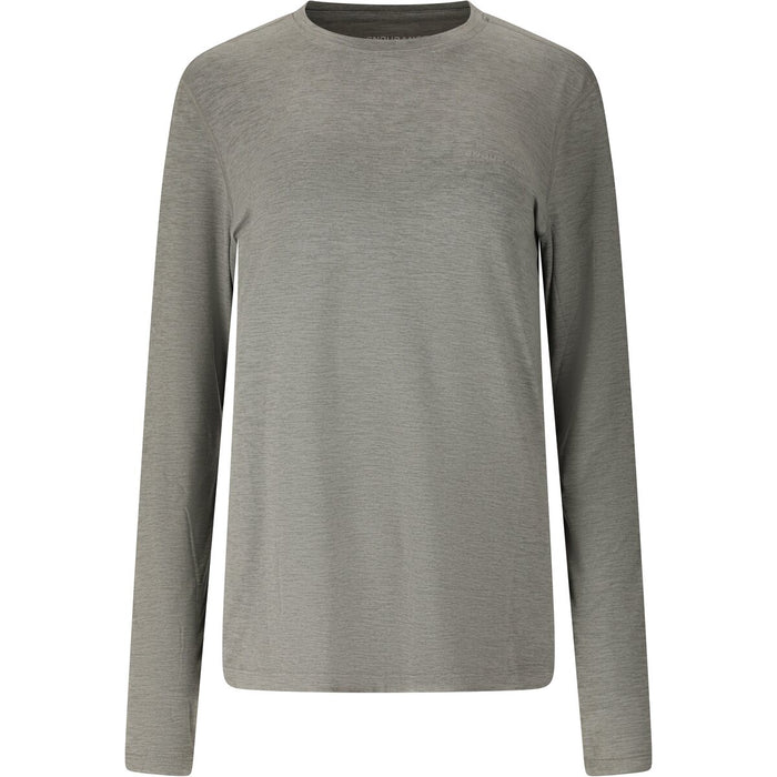 ENDURANCE Alvaly W Melange L/S Tee T-shirt 3219 Sedona Sage