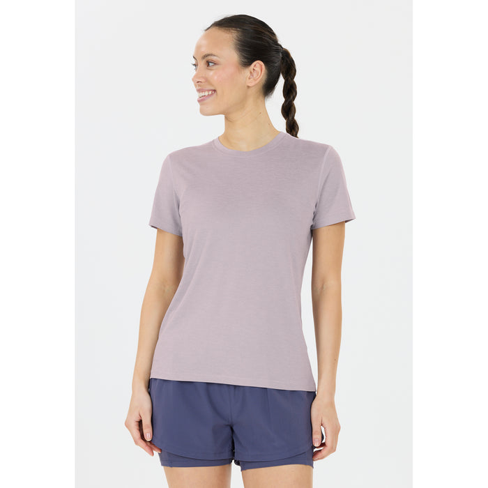 ENDURANCE Alvaly W Melange S/S Tee T-shirt 1284 Lilac Gray
