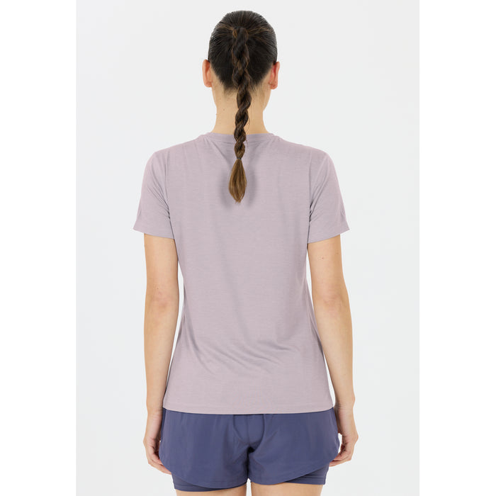 ENDURANCE Alvaly W Melange S/S Tee T-shirt 1284 Lilac Gray