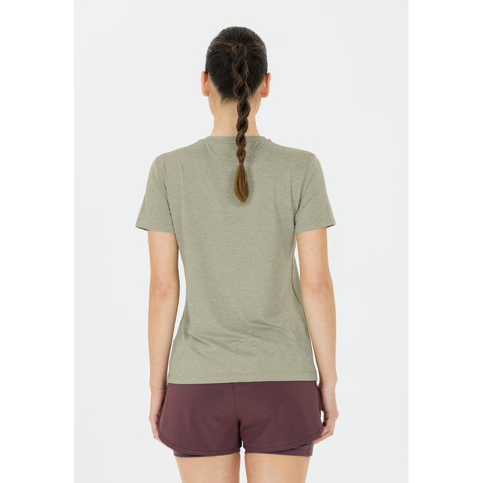 ENDURANCE Alvaly W Melange S/S Tee T-shirt 3120 Shadow