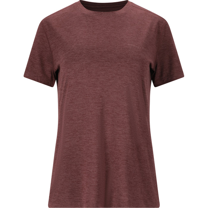 ENDURANCE Alvaly W Melange S/S Tee T-shirt 4261 Huckleberry