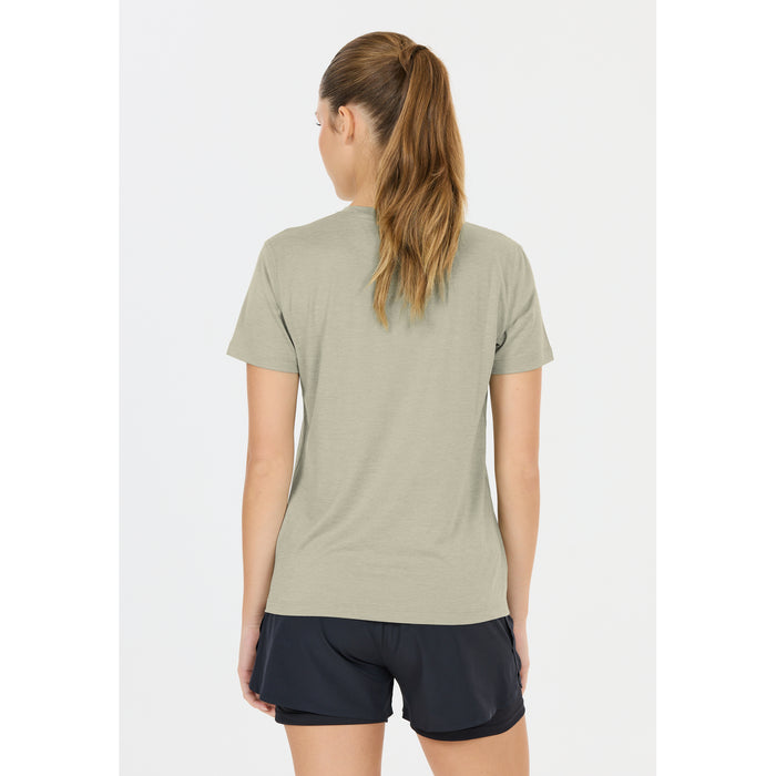 ENDURANCE Alvaly W Melange S/S Tee T-shirt 3110 Seagrass
