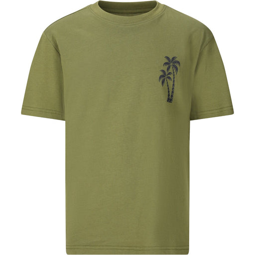 CRUZ Alymos Jr. Printed S/S T-Shirt T-shirt 3232 Loden Green
