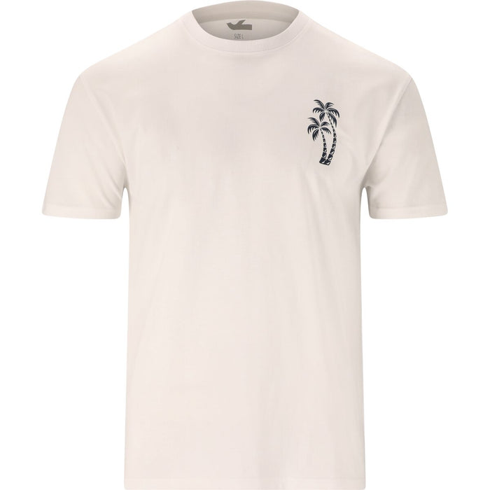 CRUZ Alymos M Printed S/S T-Shirt T-shirt 1002 White