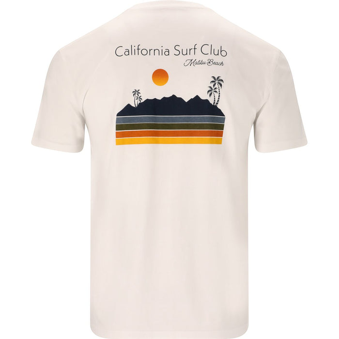 CRUZ Alymos M Printed S/S T-Shirt T-shirt 1002 White