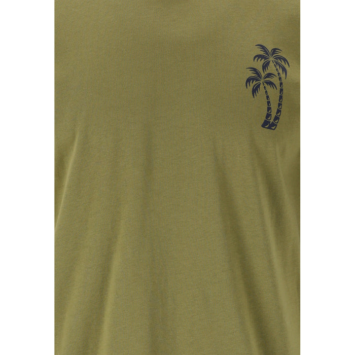 CRUZ Alymos M Printed S/S T-Shirt T-shirt 3232 Loden Green