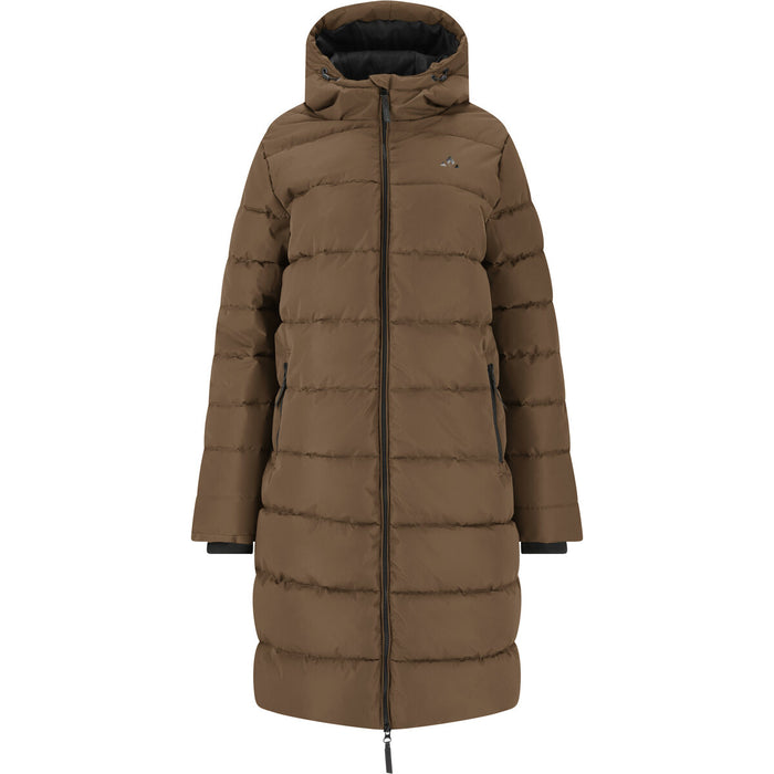 WHISTLER Amaret W Long Puffer Jacket Jacket 1065 Chocolate Chip