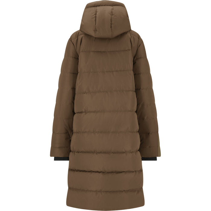 WHISTLER Amaret W Long Puffer Jacket Jacket 1065 Chocolate Chip