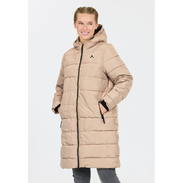 WHISTLER Amaret W Long Puffer Jacket Jacket 1136 Simply Taupe