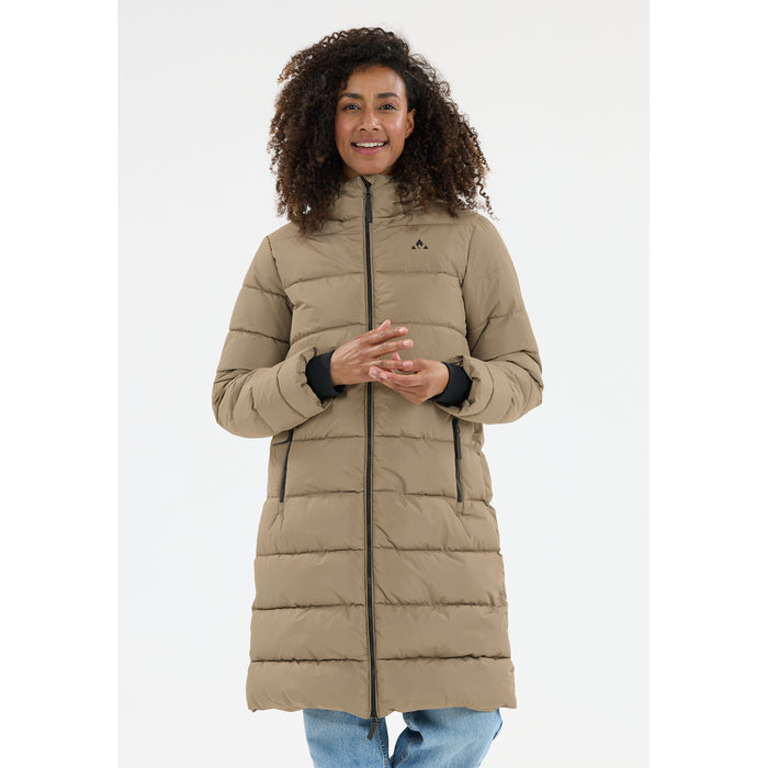 WHISTLER Amaret W Long Puffer Jacket Jacket 3040 Fallen Rock