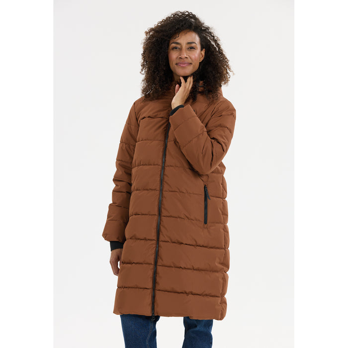 WHISTLER Amaret W Long Puffer Jacket Jacket 5322 Soft Silt
