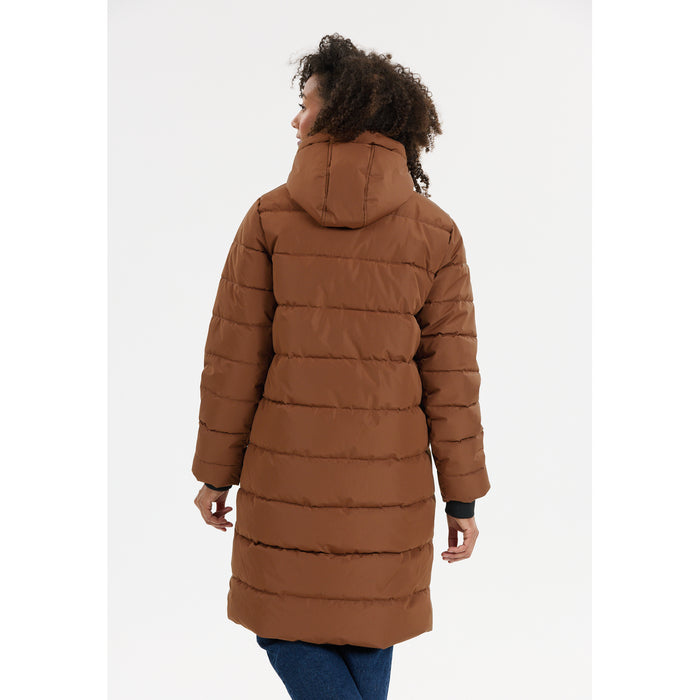 WHISTLER Amaret W Long Puffer Jacket Jacket 5322 Soft Silt