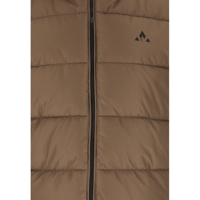 WHISTLER Amaret W Long Puffer Vest Vest 1065 Chocolate Chip