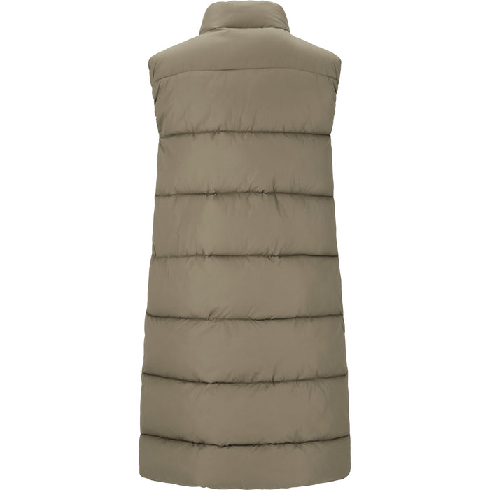 WHISTLER Amaretto W Long Puffer Vest Vest 3040 Fallen Rock