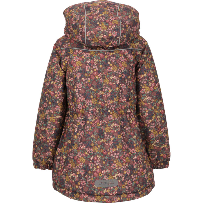 ZIGZAG Angelina V2 Printed Parka W-Pro 10000 Jacket 4078 Dark Purple