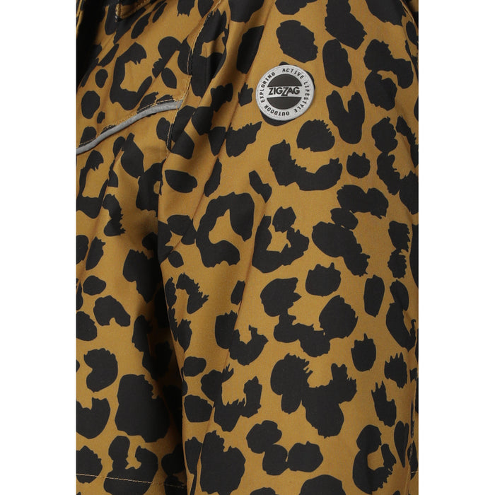 ZIGZAG Angelina V2 Printed Parka W-Pro 10000 Jacket 5263 Dull Gold