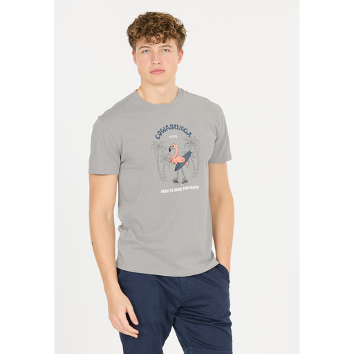 CRUZ Ankara M Printed S/S T-Shirt T-shirt 1037 Quarry