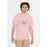 CRUZ Ankara M Printed S/S T-Shirt T-shirt 4210 Rose Shadow