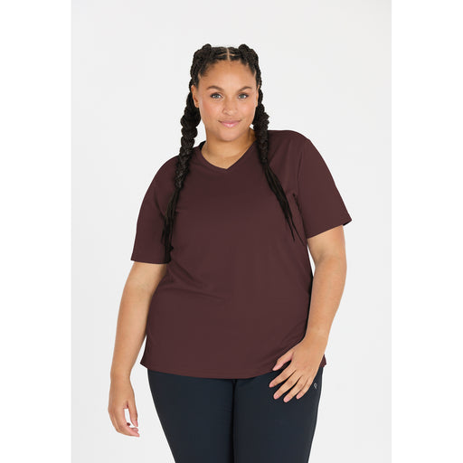 Q SPORTSWEAR Annabelle V2 W S/S Tee T-shirt 4241 Fudge