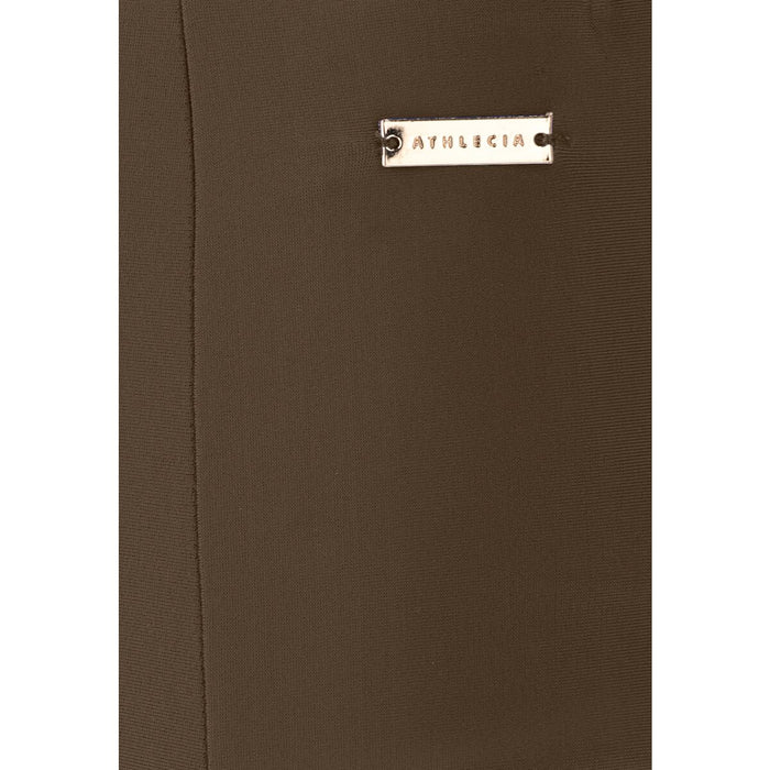 ATHLECIA Aqumiee W Bikini High Leg Bottom Swimwear 5100 Major Brown