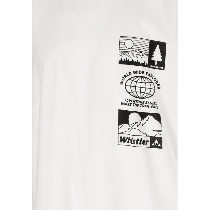WHISTLER Arwen Jr S-S T-shirt T-shirt 1002 White