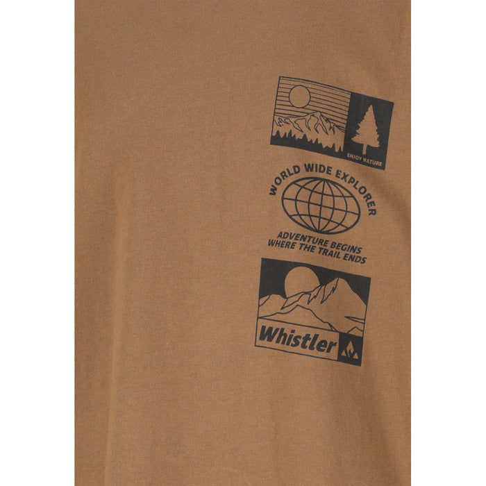 WHISTLER Arwen Jr S-S T-shirt T-shirt 5370 Teak