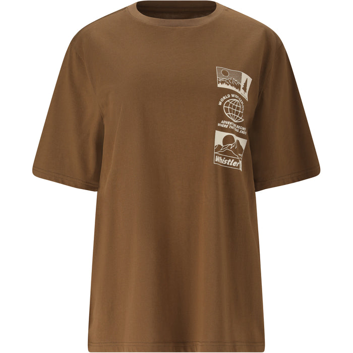 WHISTLER Arwen W S-S T-shirt T-shirt 5370 Teak