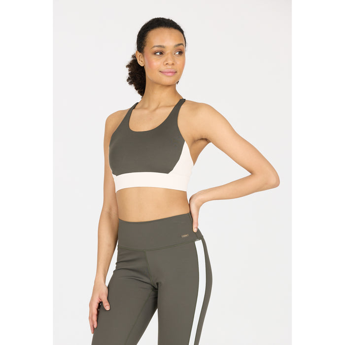 ATHLECIA Aspasia W Color Block Bra Sports Bra 1285 Chimera