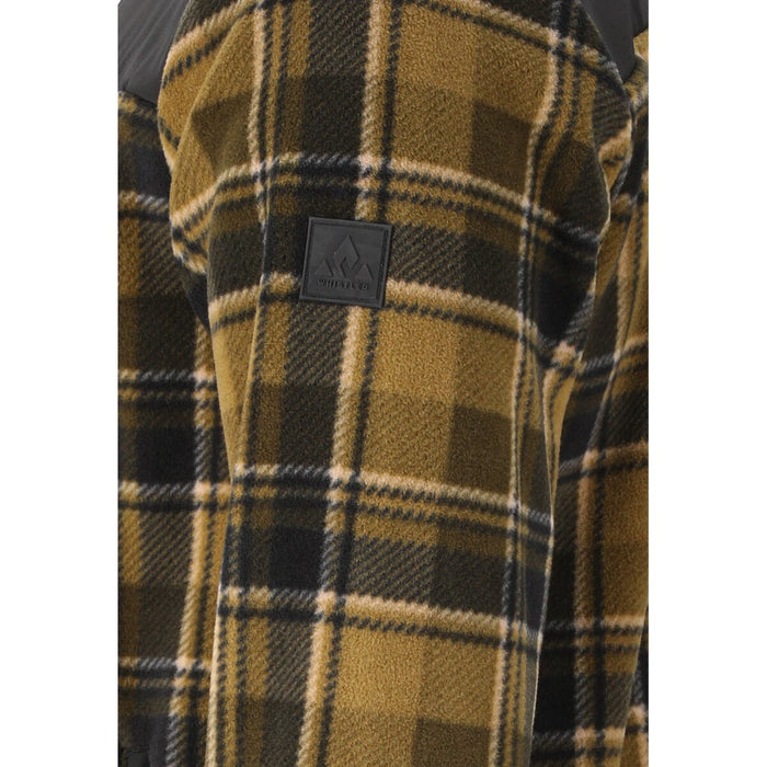 WHISTLER Astrali M Checked Fleece Jacket Fleece 3123 Dark Olive