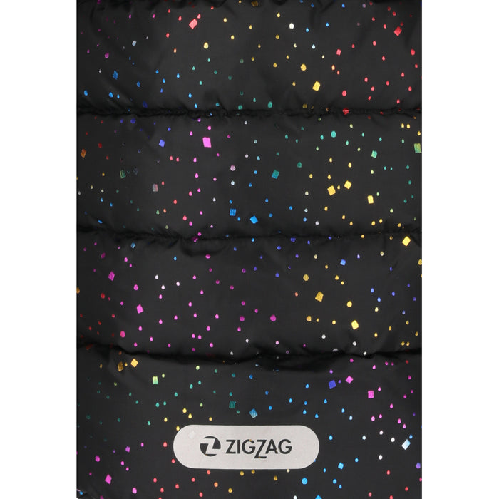 ZIGZAG Astrid Printed Pro-lite Jacket Jacket 1001 Black