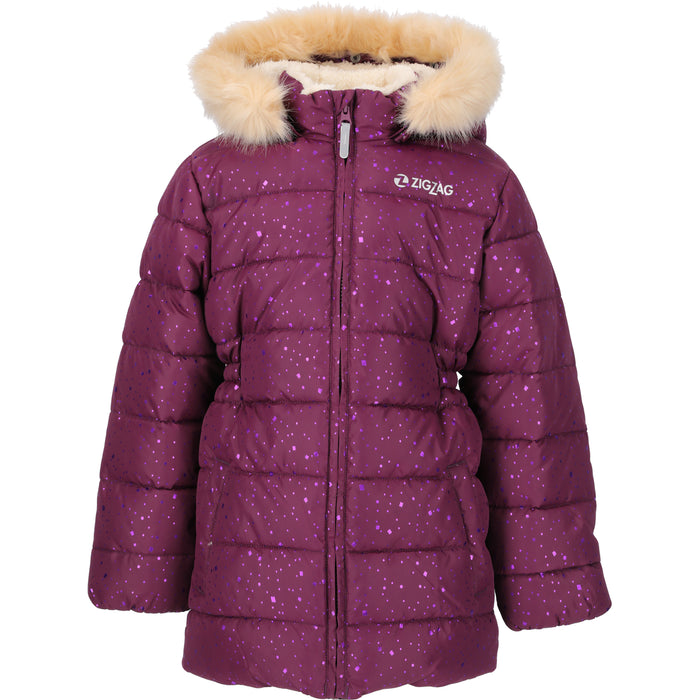 ZIGZAG Astrid Printed Pro-lite Jacket Jacket 4078 Dark Purple