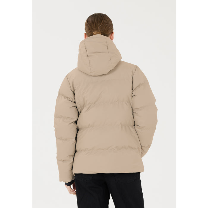 WEATHER REPORT Audrey W PU Puffer Jacket W-PRO 5000 Jacket 1061 Moon Rock