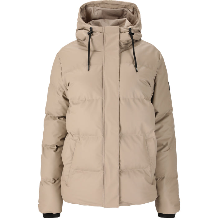 WEATHER REPORT Audrey W PU Puffer Jacket W-PRO 5000 Jacket 1061 Moon Rock