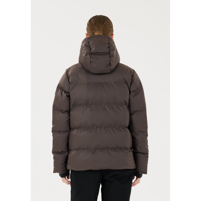 WEATHER REPORT Audrey W PU Puffer Jacket W-PRO 5000 Jacket 1283 Espresso