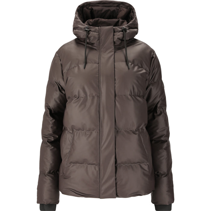 WEATHER REPORT Audrey W PU Puffer Jacket W-PRO 5000 Jacket 1283 Espresso