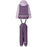 ZIGZAG Augus PU Set w/fleece Rain set 4411 Grape Compote